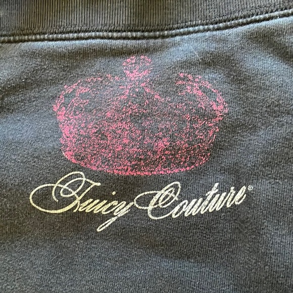 Y2K Juicy Couture navy blue sweat pants - Picture 4 of 7